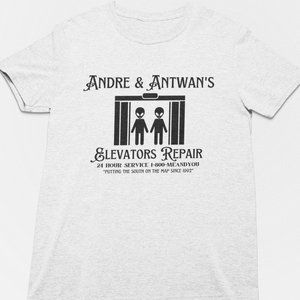 Andre and Antwan's Elevators Repair Shirt, Me & You